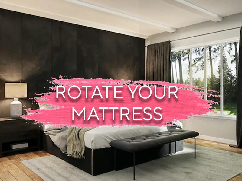 should you rotate mattress on a tilted bed